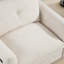 Canapé simple avec chargeur double port et coussin moelleux-166232579