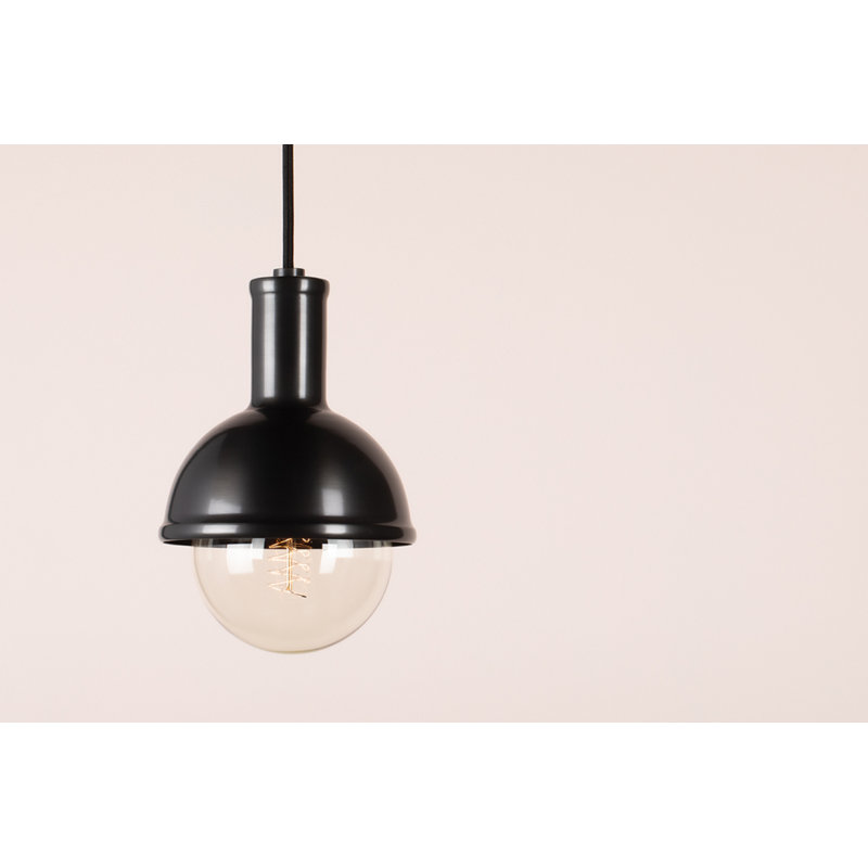 Luminaire suspendu sphère 1 lumière Luke, Bronze vieilli