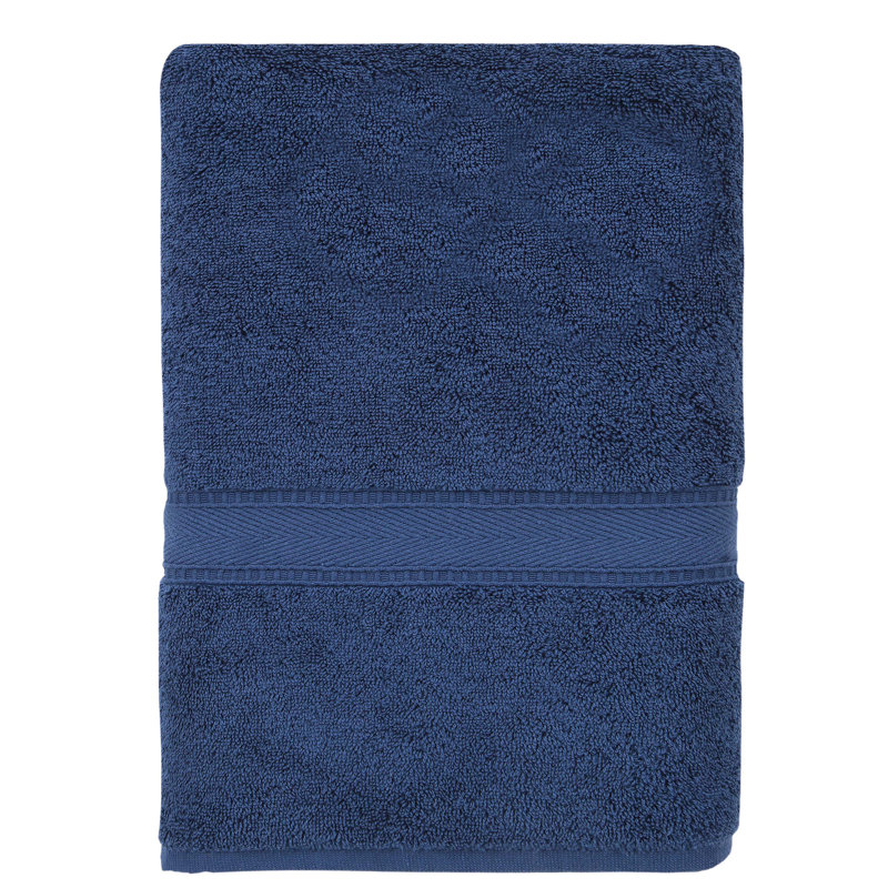 Comerford Midweight Bath Towel, Navy