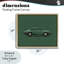 Cadre flottant pour voiture classique vert, design par Mark Rogan-354011598-354011595