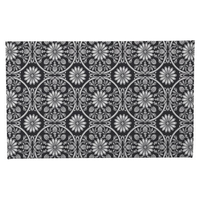 Daisy Tile Non-Skid Bath Mat