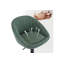 Merlene Swivel Upholstered Counter Stool with Metal Frame-71205835