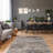 Felicia Geometric Gray and Beige Soft Low Pile Area Rug-22213262
