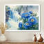 Pivoines par la cascade II - pivoines, art mural-927173587-927173595-972993896