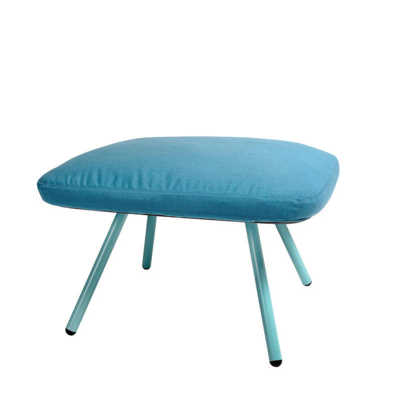 Anou End Table, Turquoise Top/Adriatic Base