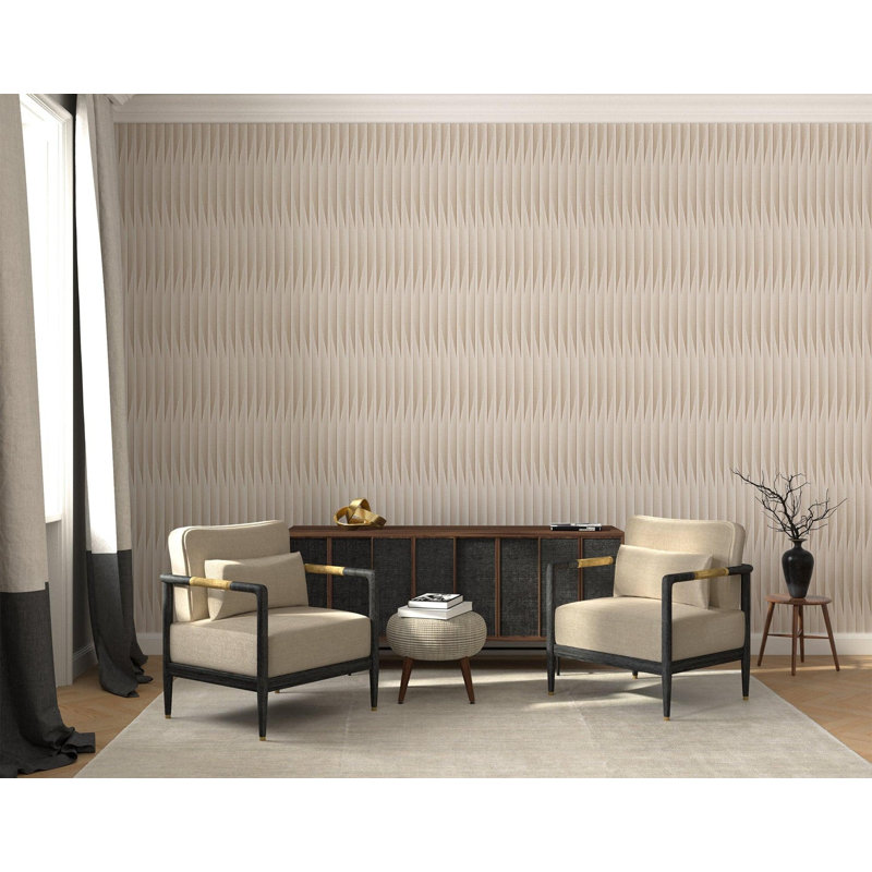 Kairos - Dusty Rose Wallpaper by Sabrina Yvonne, Olive, Premium Paper