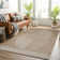Skandi Boho Rug Brown/Ivory