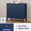 Philomena Large 3 Drawer Dresser, Wide Chest of Drawers-1697736155