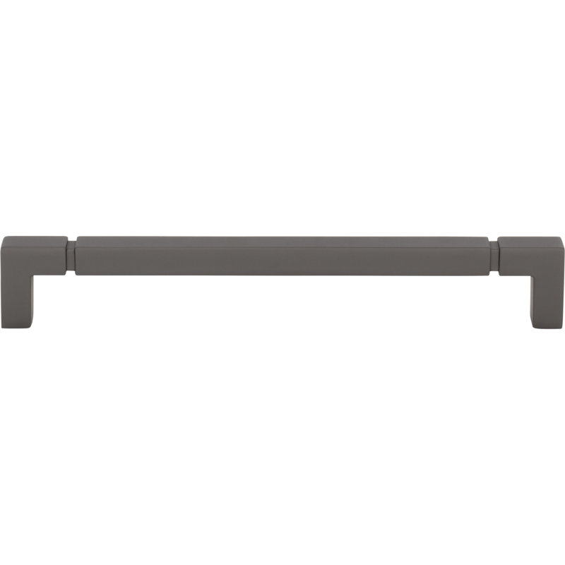 Langston Bar Pull, Ash Gray, 7 9/16" Center To Center