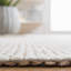 Tapis naturel / ivoire touffeté à la main Atiyanna-967296860