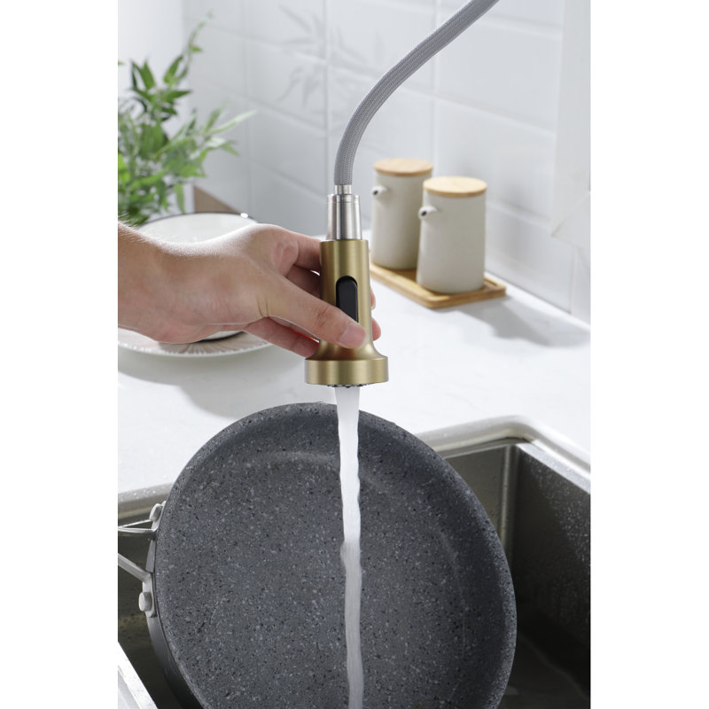 Kitchen Faucet With Pull Out Spraye