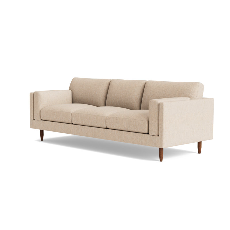 Skinny Fat Sofa (95"), Performance Weave - Tan