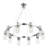 Midtown 10 - Light Wagon Wheel Chandelier-1942373507
