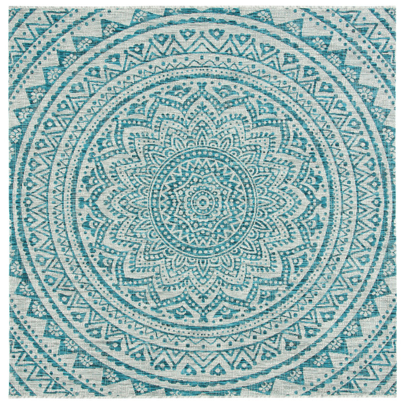 Tapis d'intérieur / extérieur Amedee Performance, Carré 4 pi