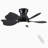 29.96'' Ceiling Fan with Light Kit-88521748