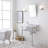 Copeland Wall Mounted Bathroom Vanity Frame-2112873711