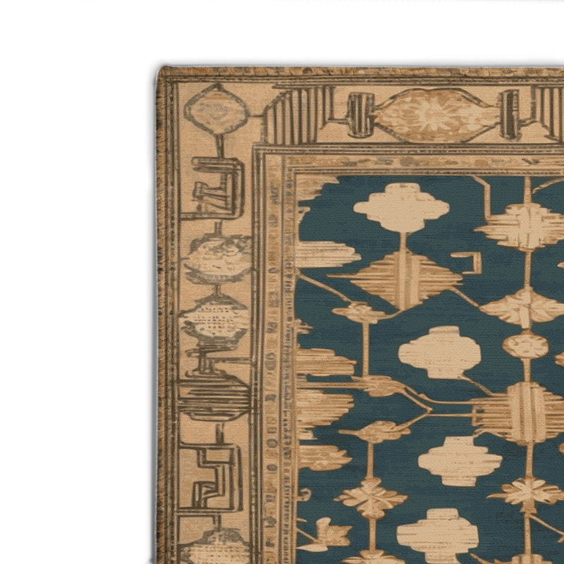 Tapis intérieur et extérieur ArtDeco, Rectangle 4pi x 6 pi
