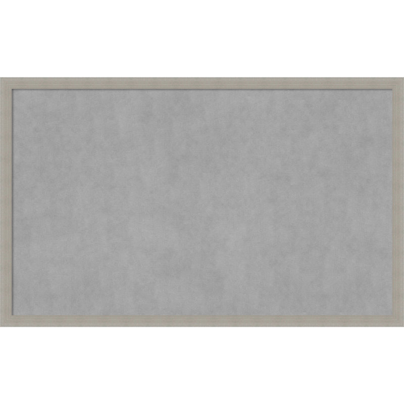 Tableau magnétique en métal Woodgrain, 26" H x 42" W