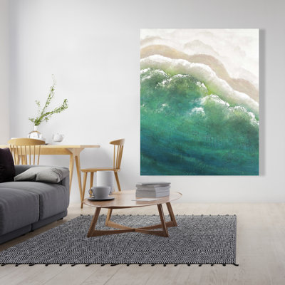 Turquoise mer - toile marine pour le décor du salon