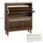 31.5-Inch Walnut Shoe Cabinet