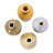 Stoneware Bud Vases in Crackle Glaze-343635936