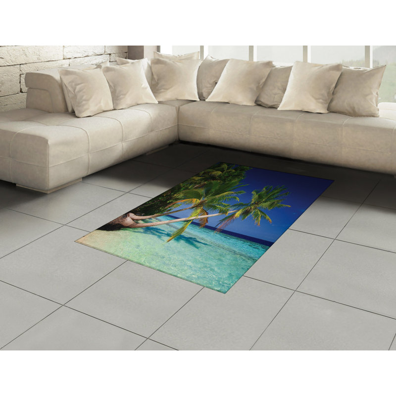 Gerania Toile Hand Woven Area Rug, Rectangle 120 x 180cm