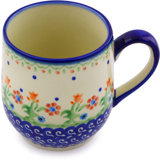 Spring Flowers Stoneware Coffee Mug