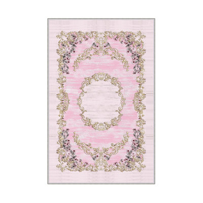 Luxurious Woven Area Rug, 100% Polyester, 23.6 x 39.4 inches | 650 g/m², 0.3 in Pile Height | Antibacterial, Non-Slip PVC Dot Underside, Machine Washable | 3D Digital Printing, Perfect for Living Room & Bedroom Decor