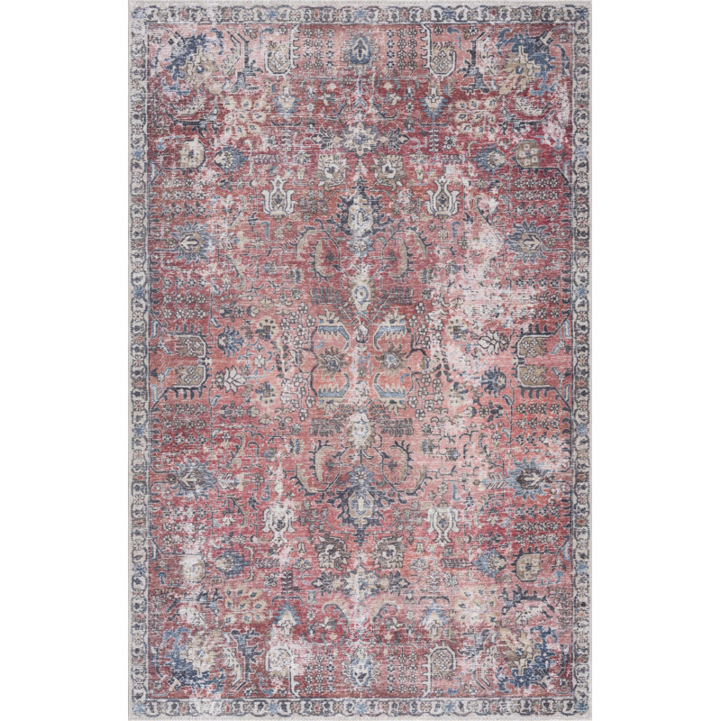 Jaelyne Oriental Indoor Rug, Rectangle 7'10" x 10'3"