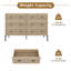 Commode double 6 tiroirs