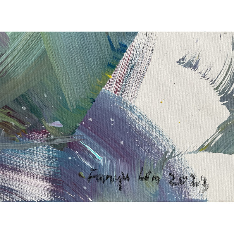 What's the Color of Gratitude by Fanyu Lin - Wrapped Canvas Painting