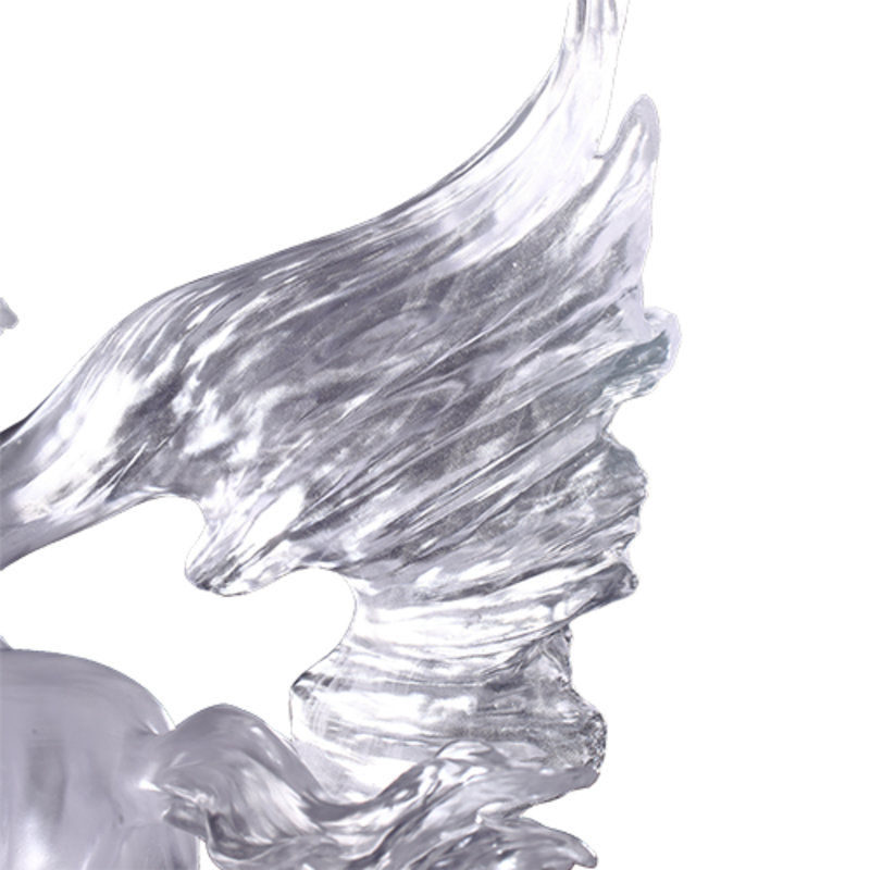 LIULI Crystal, Horse Sculpture | Ascension