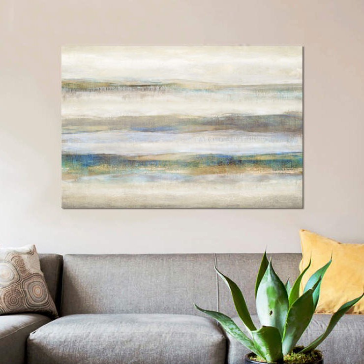 «Linear Motion» non disponible sur toile, H 12 po x l 18 po x P 1,5 po, Toile tendue, Pas de tapis