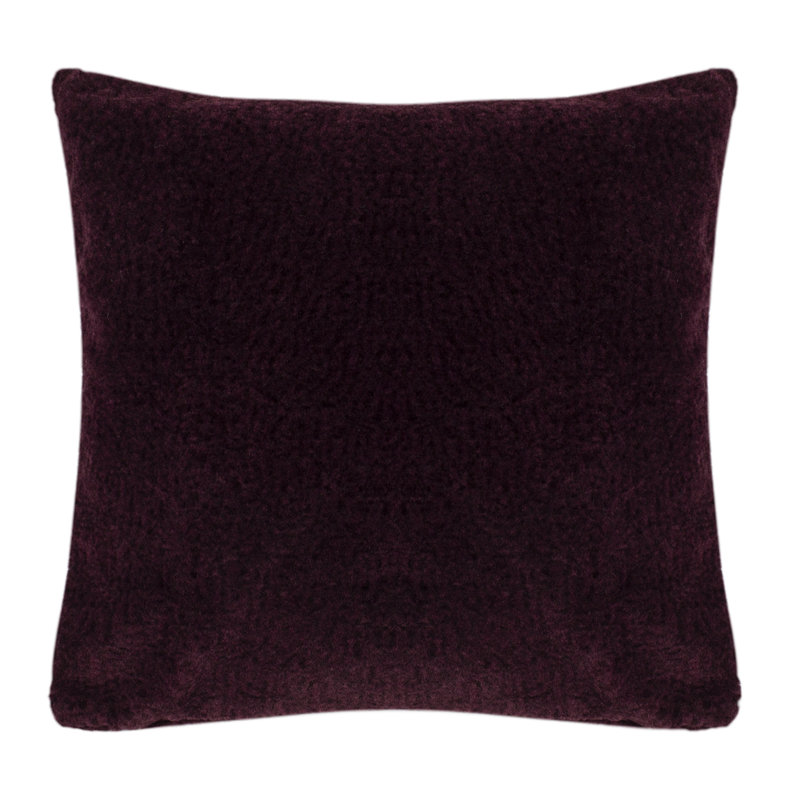 Barica Dark Red 20" x 20" Decorative Throw Pillow