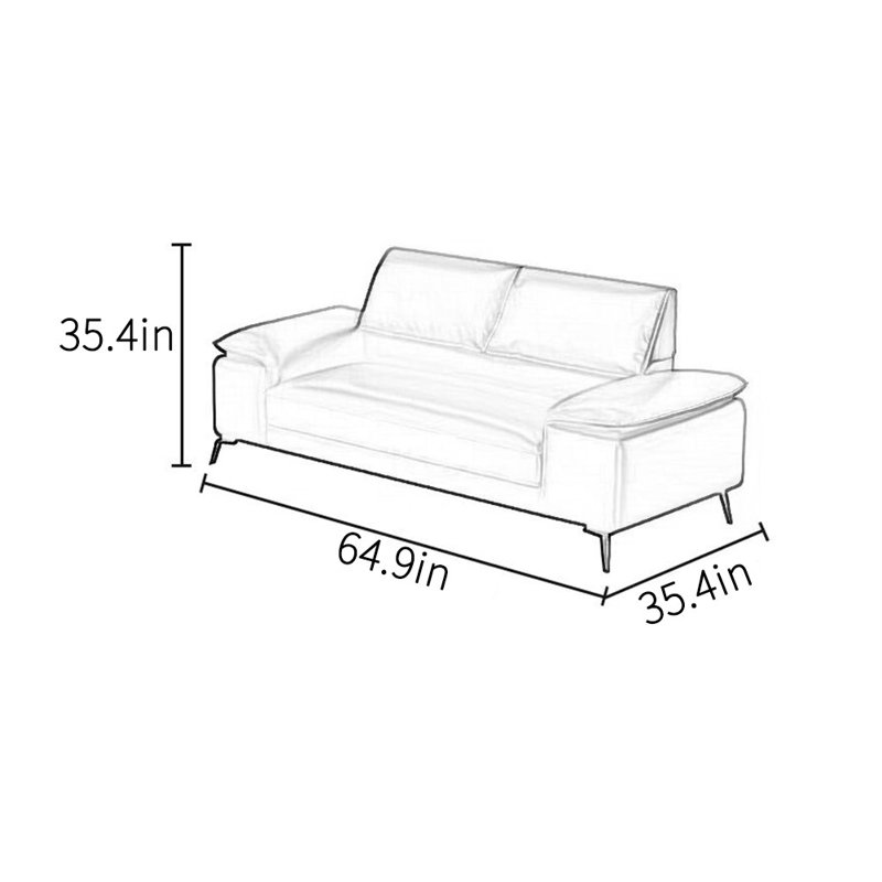 Modern business simple office sofa