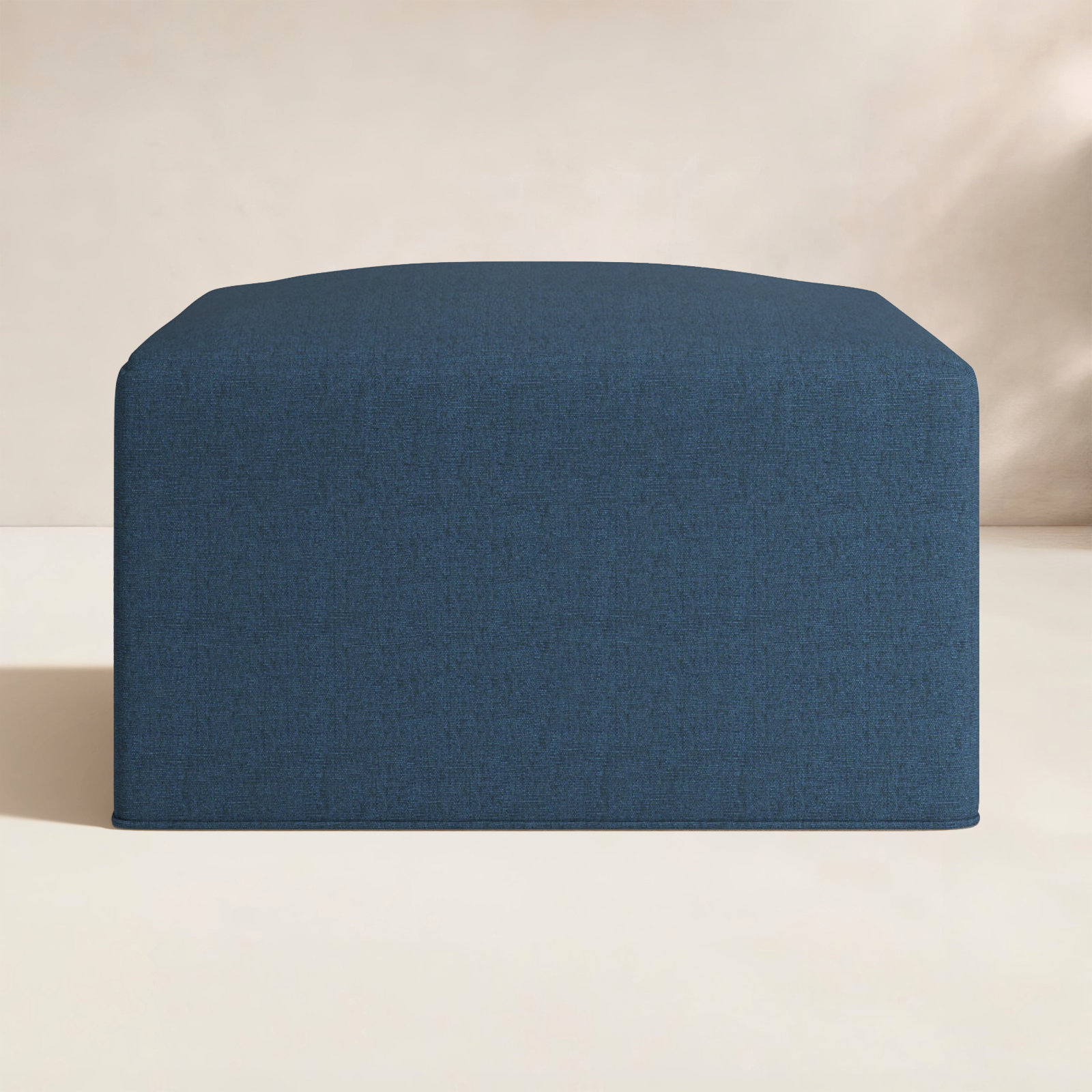 Eliana Sunbrella® Patio Ottoman, Spectrum Indigo Sunbrella®