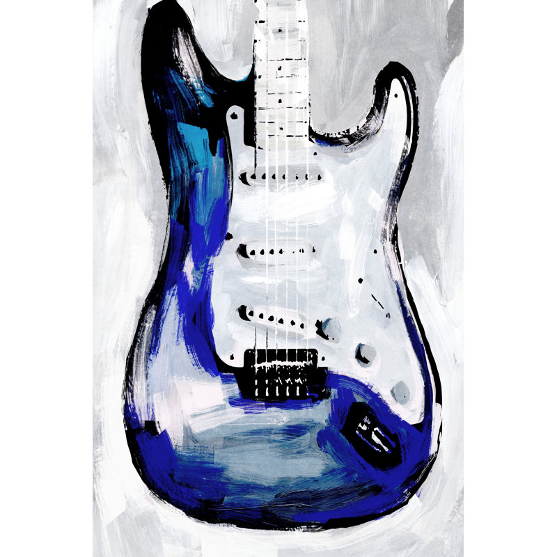 Electric I by Annie Warren - Wrapped Canvas Print, 30cm H x 20cm W