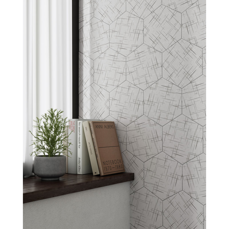 Honeycomb 9in.x10in. Hexagon Porcelain Tile, Crossings Matte
