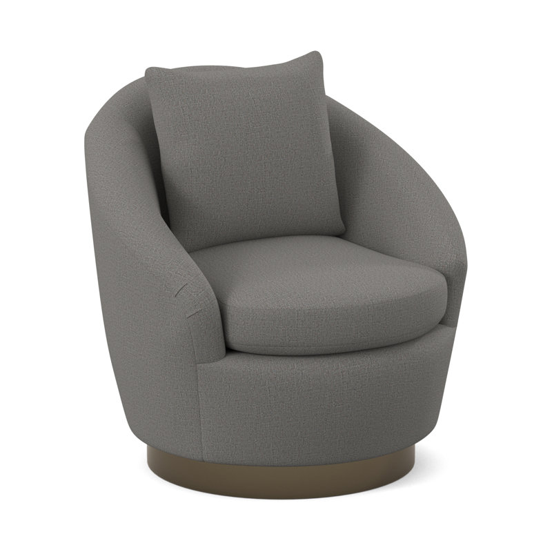 Fauteuil pivotant Lumen, Lin de Venise