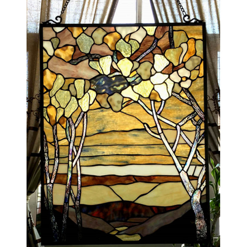 Erin Plants & Flowers Window Panel