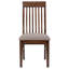 Chaise d'appoint en bois de chêne manguier Baywind (ensemble de 2)