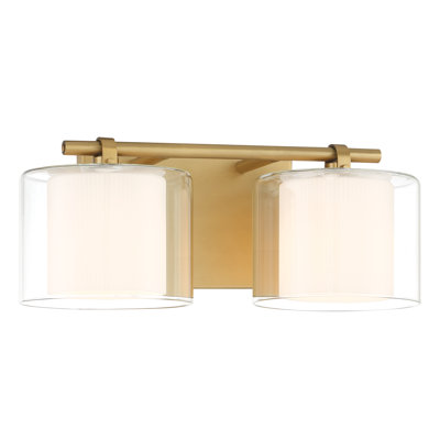 Meuble-lavabo 2 lumières 14,5 po Seville