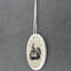 Goose Alice In Wonderland Circle Shaped Ceramic Ornament Bauble