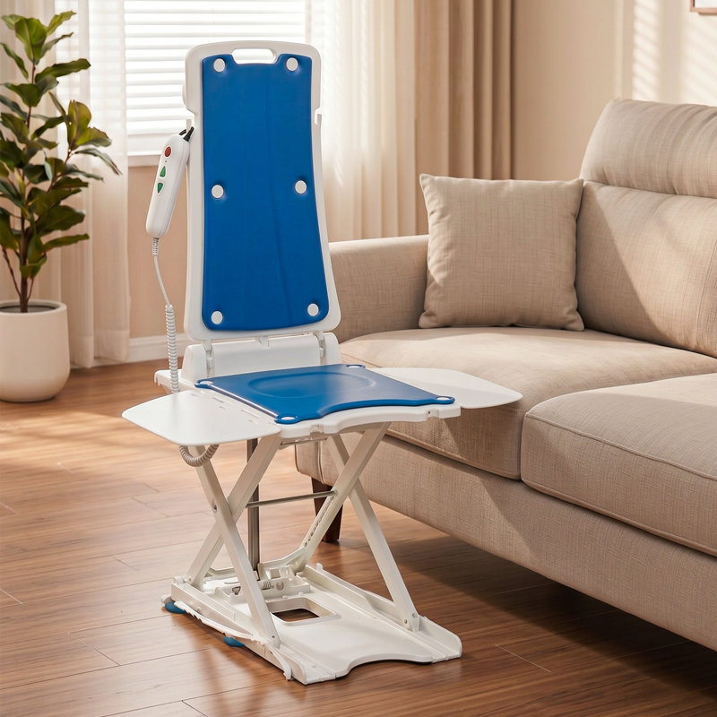 Electric Floor Bath Lift Chair with Padding