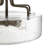 Rae 4 - Light 12" W Modern Farmhouse Seeded/ Bubble Drum Semi Flush Mount