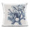 Coussin décoratif à pois Dail Coral Branches, design par Karen Smith