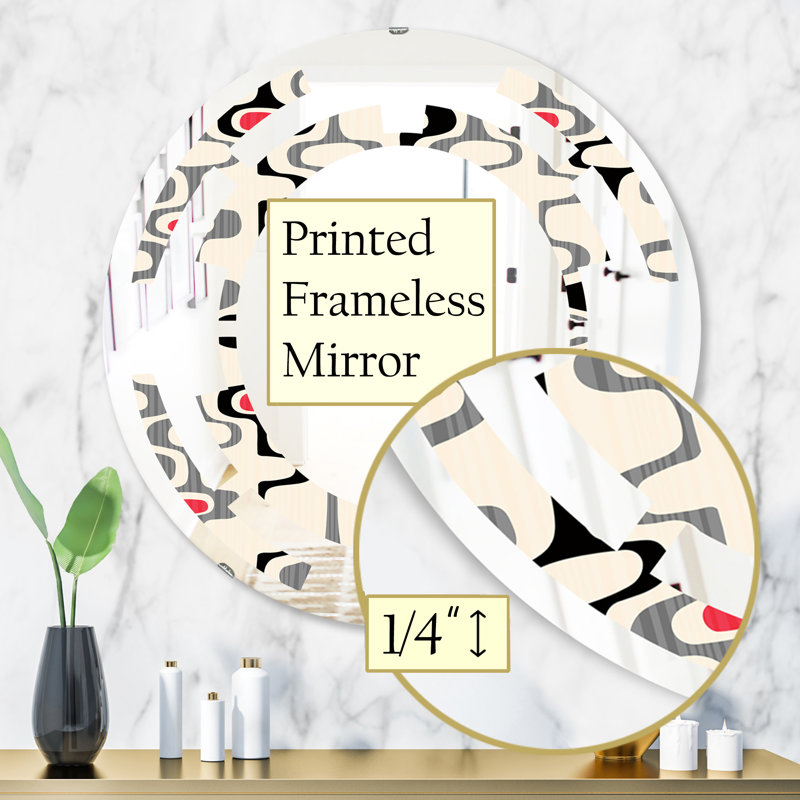 Miroir mural Space, H 31,5 po x l po