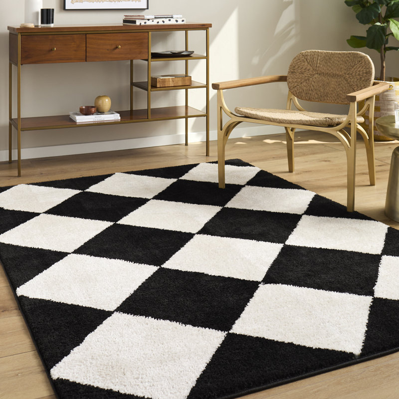 Moroccan Area Rug, Rectangle 200 x 275 cm