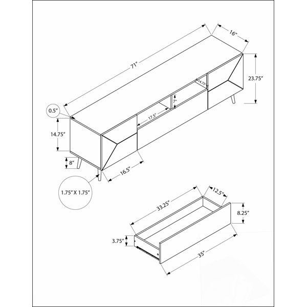 Dimensions du produit