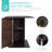 Ausmus Metal Bar Set with Stools-4723391-4723388